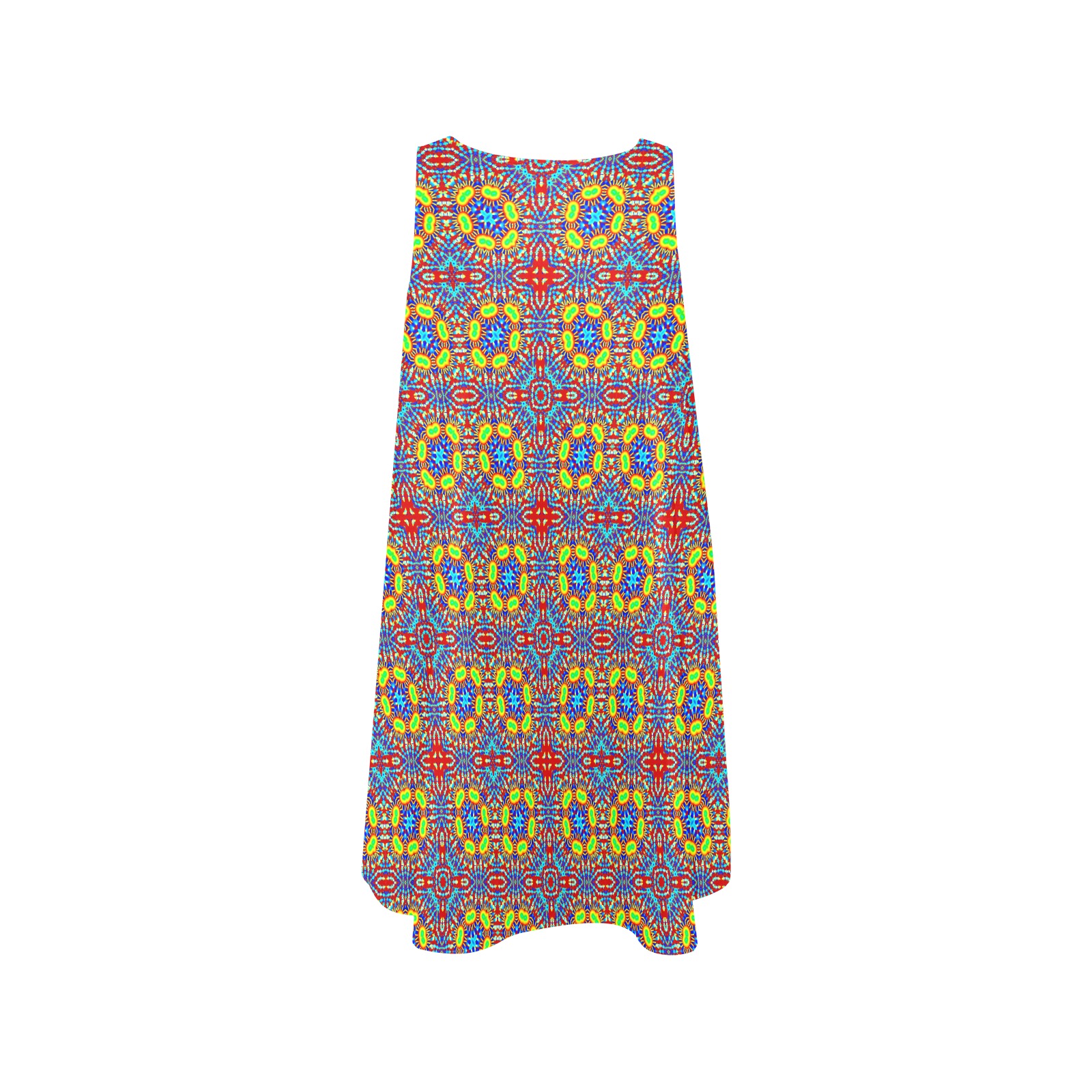 chromy Sleeveless A-Line Pocket Dress (Model D57)
