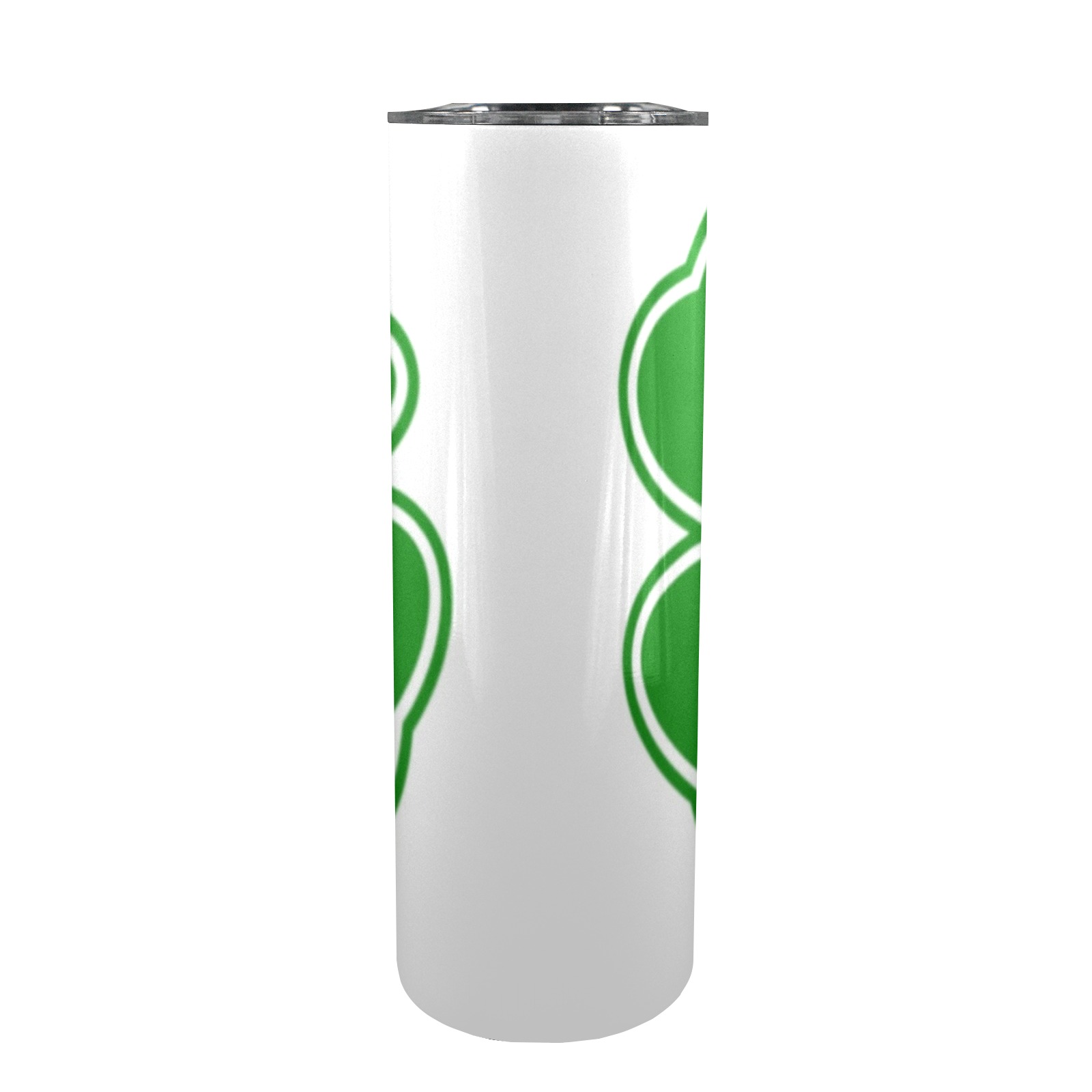 LUCKY 20oz Tall Skinny Tumbler with Lid and Straw