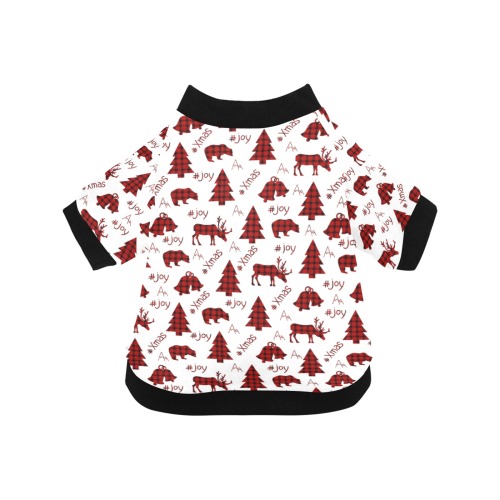 Christmas Pet Dog Round Neck Shirt