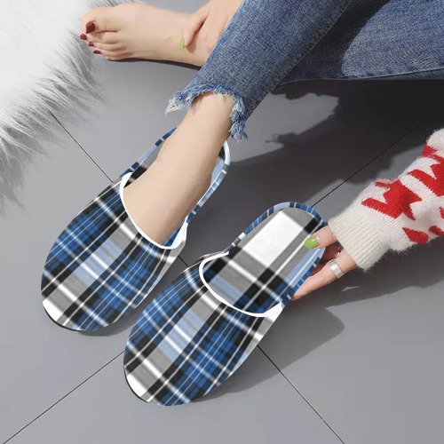 Blue Black Plaid