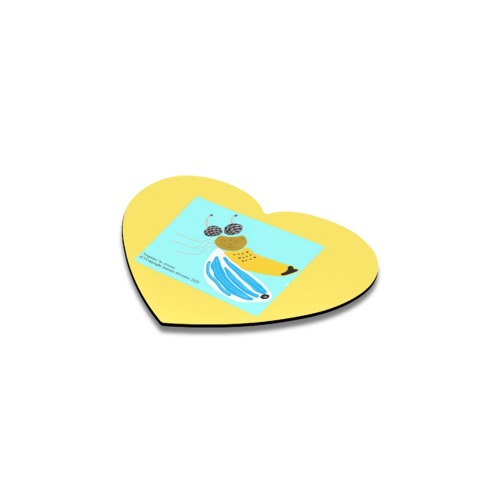 Vespidae Heart Coaster