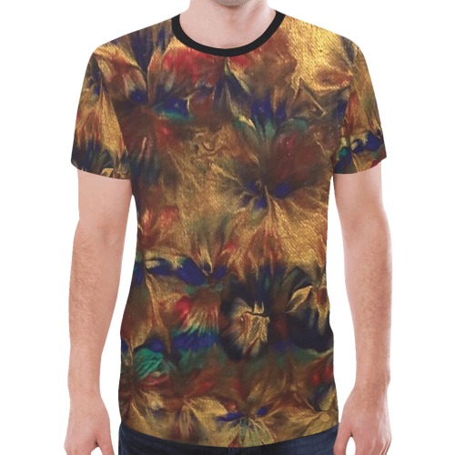 Fireflies(2)1 New All Over Print T-shirt for Men (Model T45)