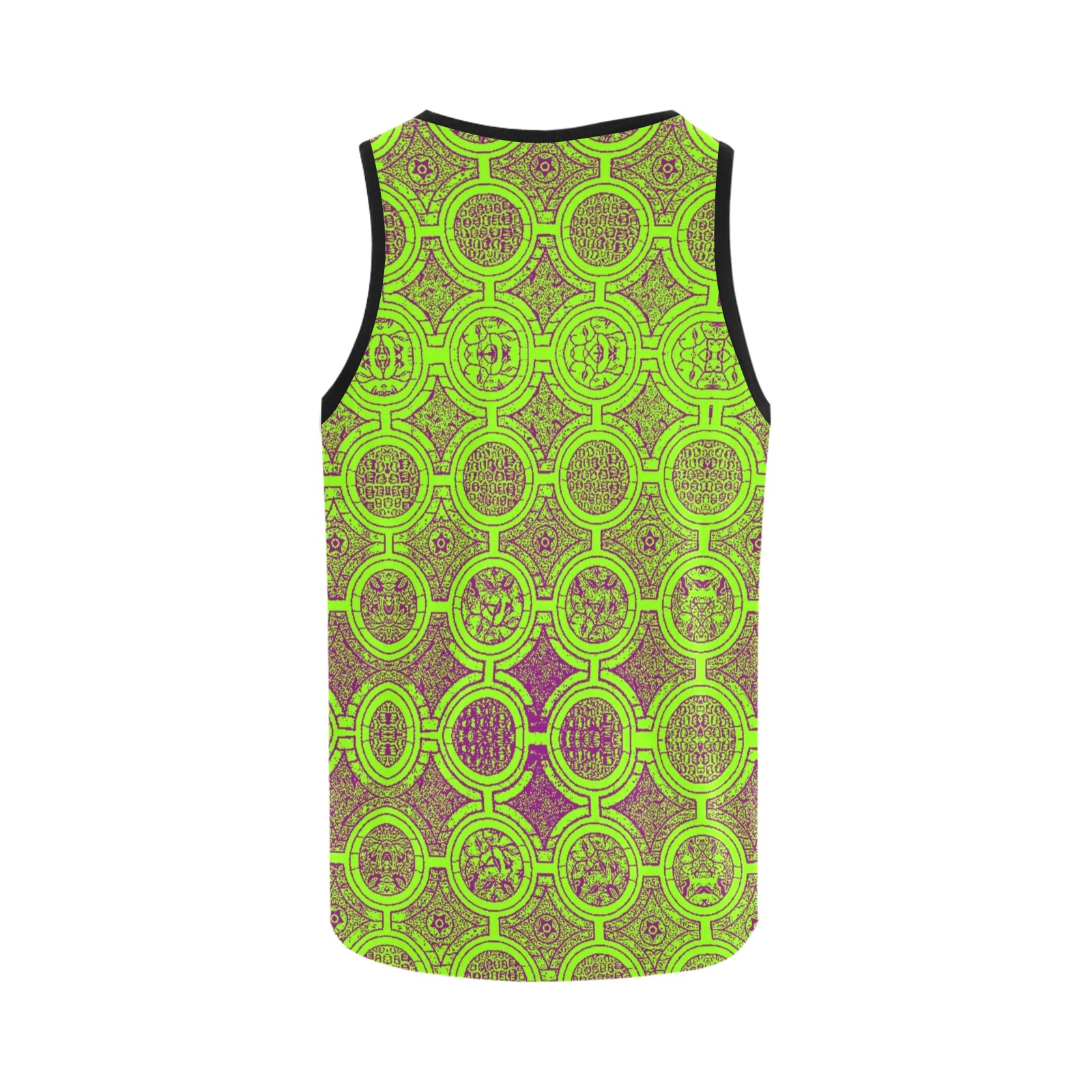 AFRICAN PRINT PATTERN 2 All Over Print Tank Top for Men (Model T43)