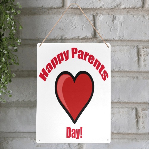 Happy Parents Day! Metal Tin Sign 12"x16"