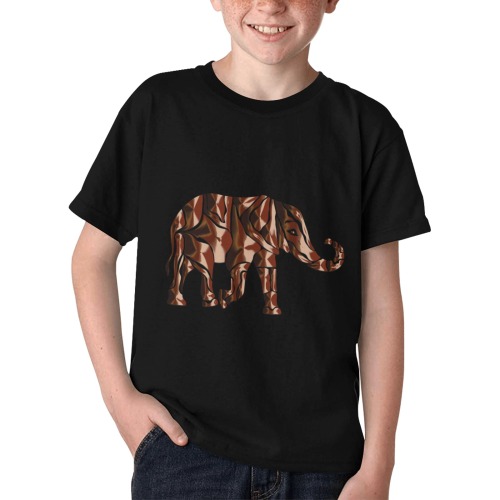 Abstract Elephant Kid's T-Shirt Kids' All Over Print T-shirt (Model T65)