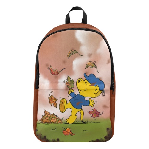 Ferald Amongst The Autumn Leaves Fabric Backpack for Adult (Model 1659)