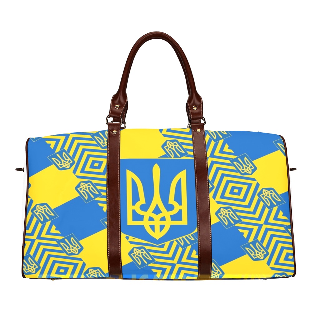 UKRAINE 2 Waterproof Travel Bag/Small (Model 1639)