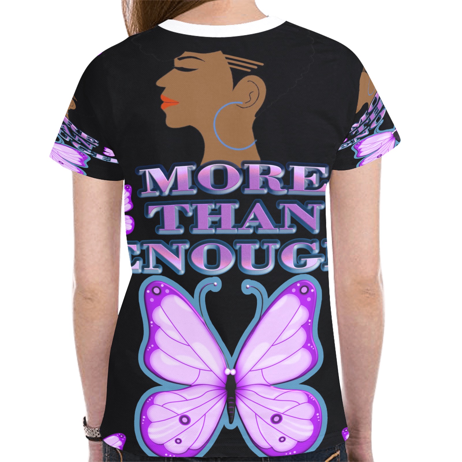 SpeakLoveToYourSelfAllOverTShirt New All Over Print T-shirt for Women (Model T45)