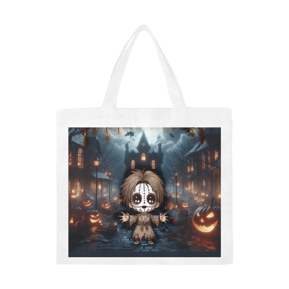 halloween_efChannel27 Canvas Tote Bag/Large (Model 1702)