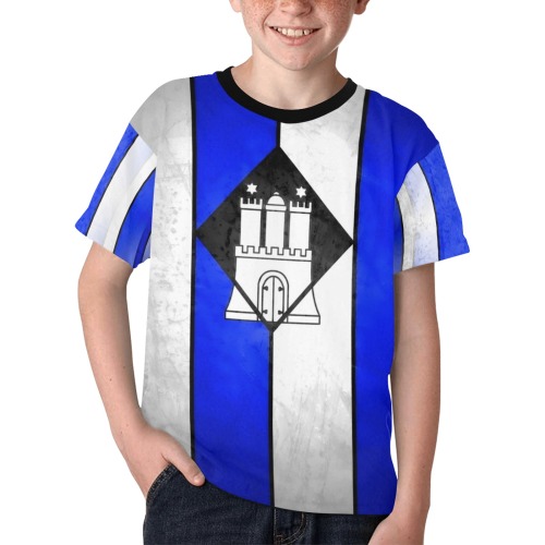 Hamburg Wappen  by Nico Bielow Kids' All Over Print T-shirt (Model T65)