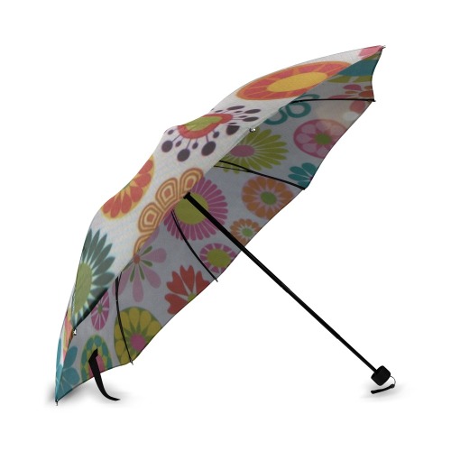 psychedelic 70s Foldable Umbrella (Model U01)