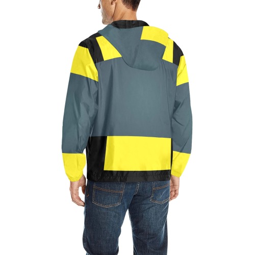 GrassH jacket All Over Print Quilted Windbreaker for Men (Model H35)
