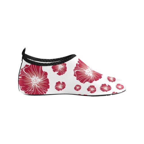 Ô Scarlet Poppies Women's Slip-On Water Shoes (Model 056)