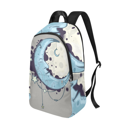 Blue Moon Fabric Backpack for Adult (Model 1659)