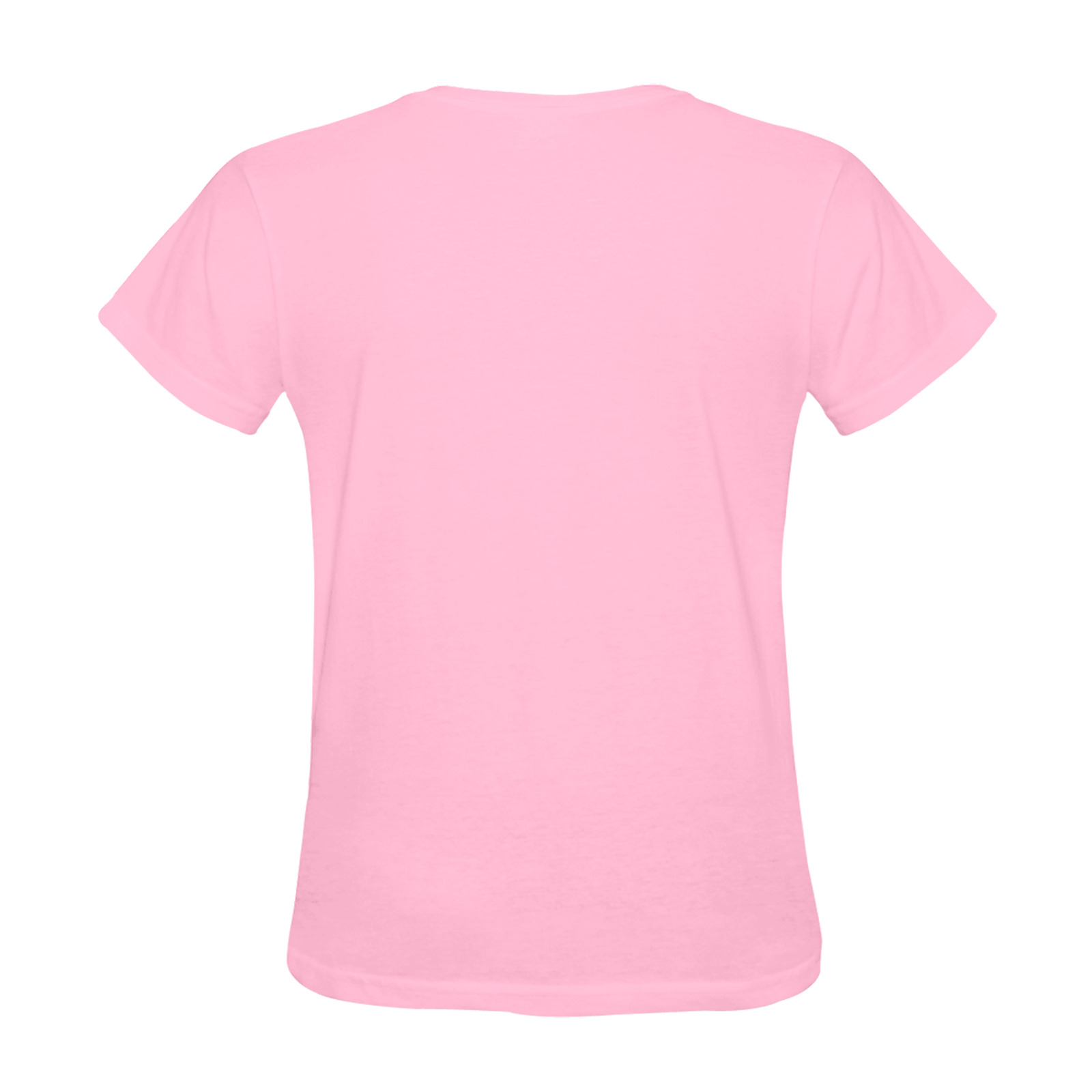 Pink Watercolor Butterfly Doodle Cartoon Sunny Women's T-shirt (Model T05)