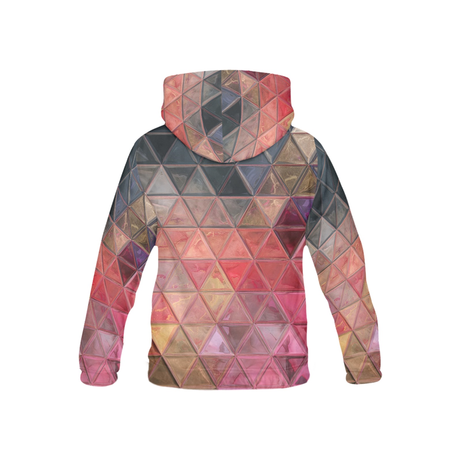 mosaic triangle 3 All Over Print Hoodie for Kid (USA Size) (Model H13)