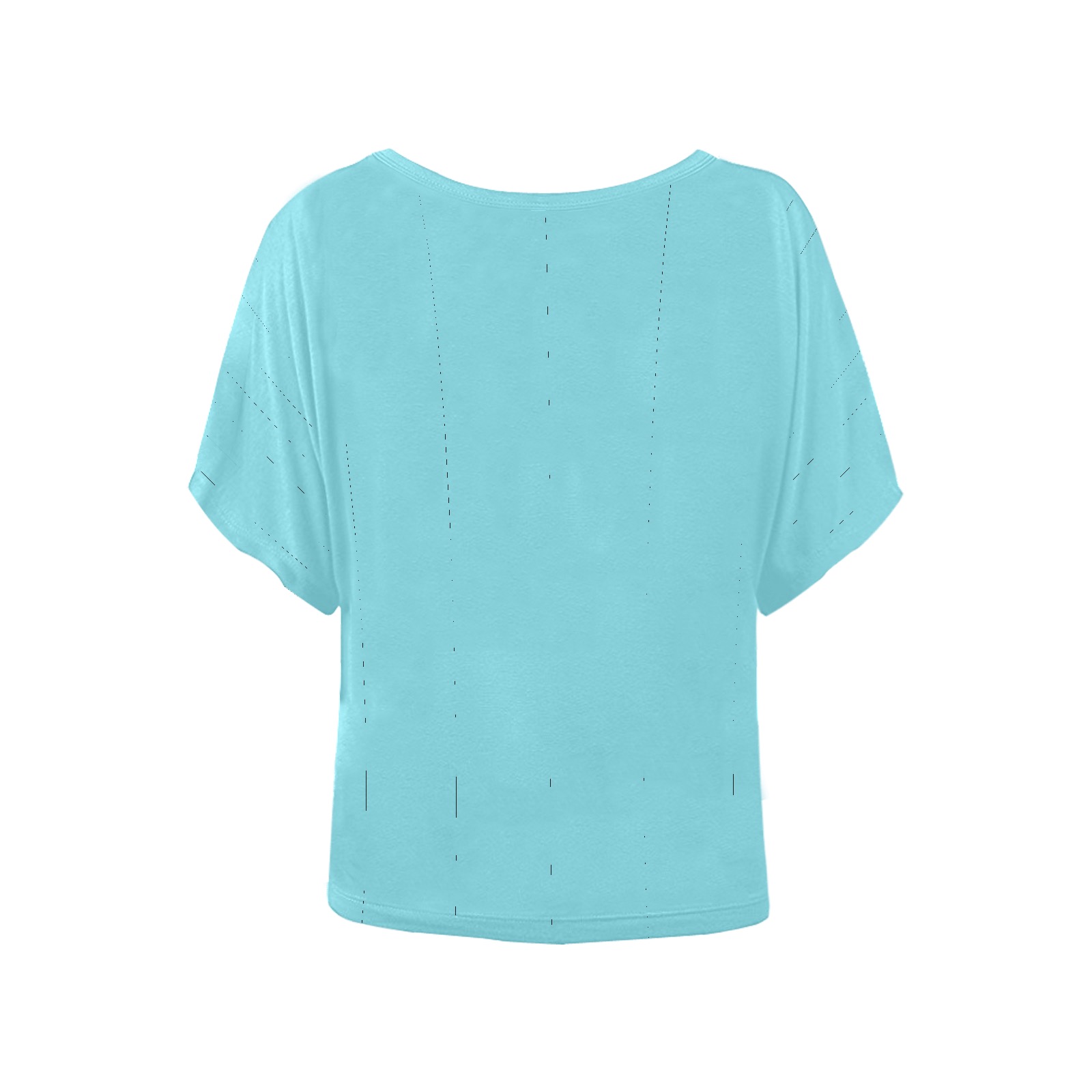 Im not lazy Im energy saving Women's Batwing-Sleeved Blouse T shirt (Model T44)