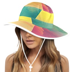 Sun Ray Wide Brim UV protection hat men and women Wide Brim Bucket Hat