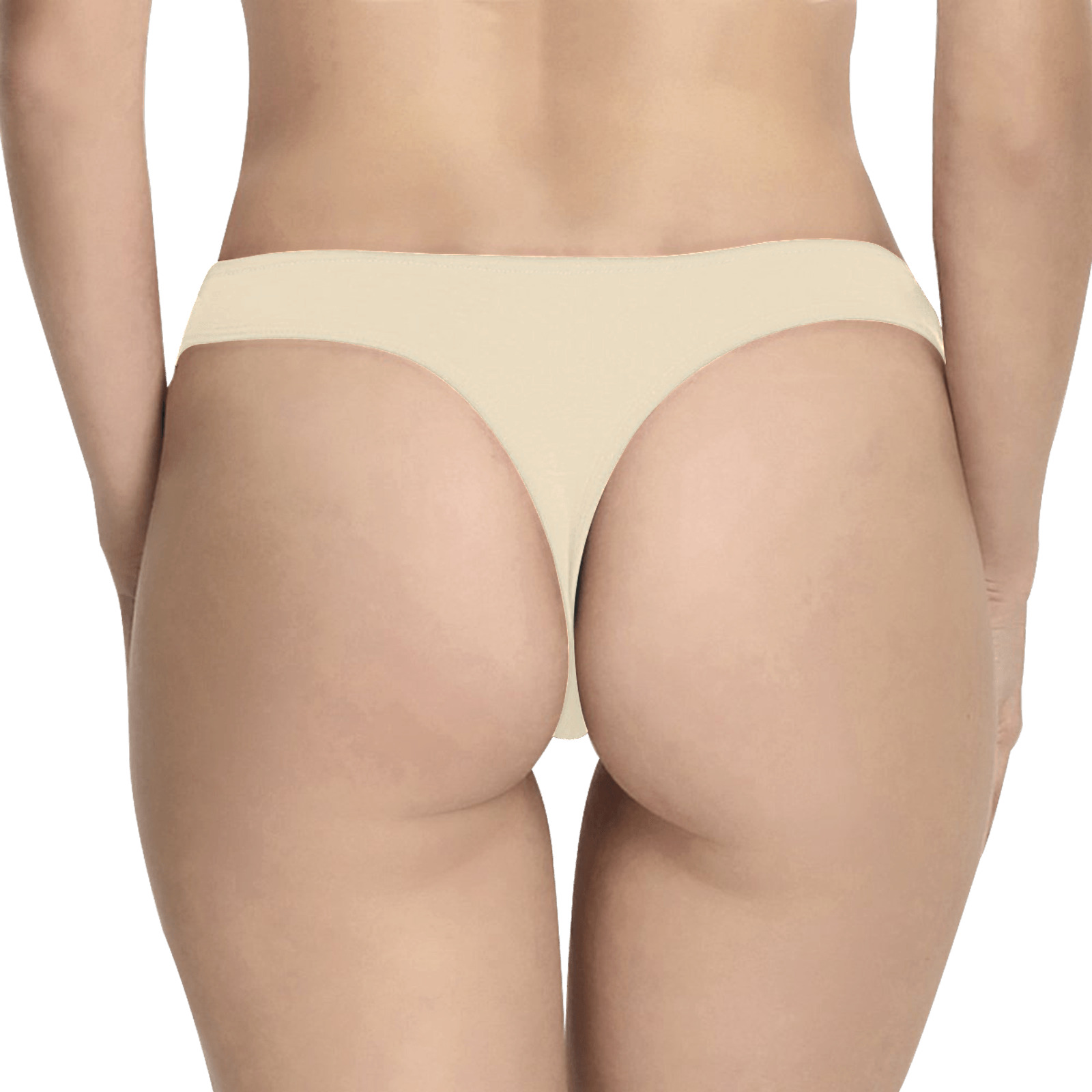 CREAM Women's All Over Print Thongs (Model L30)