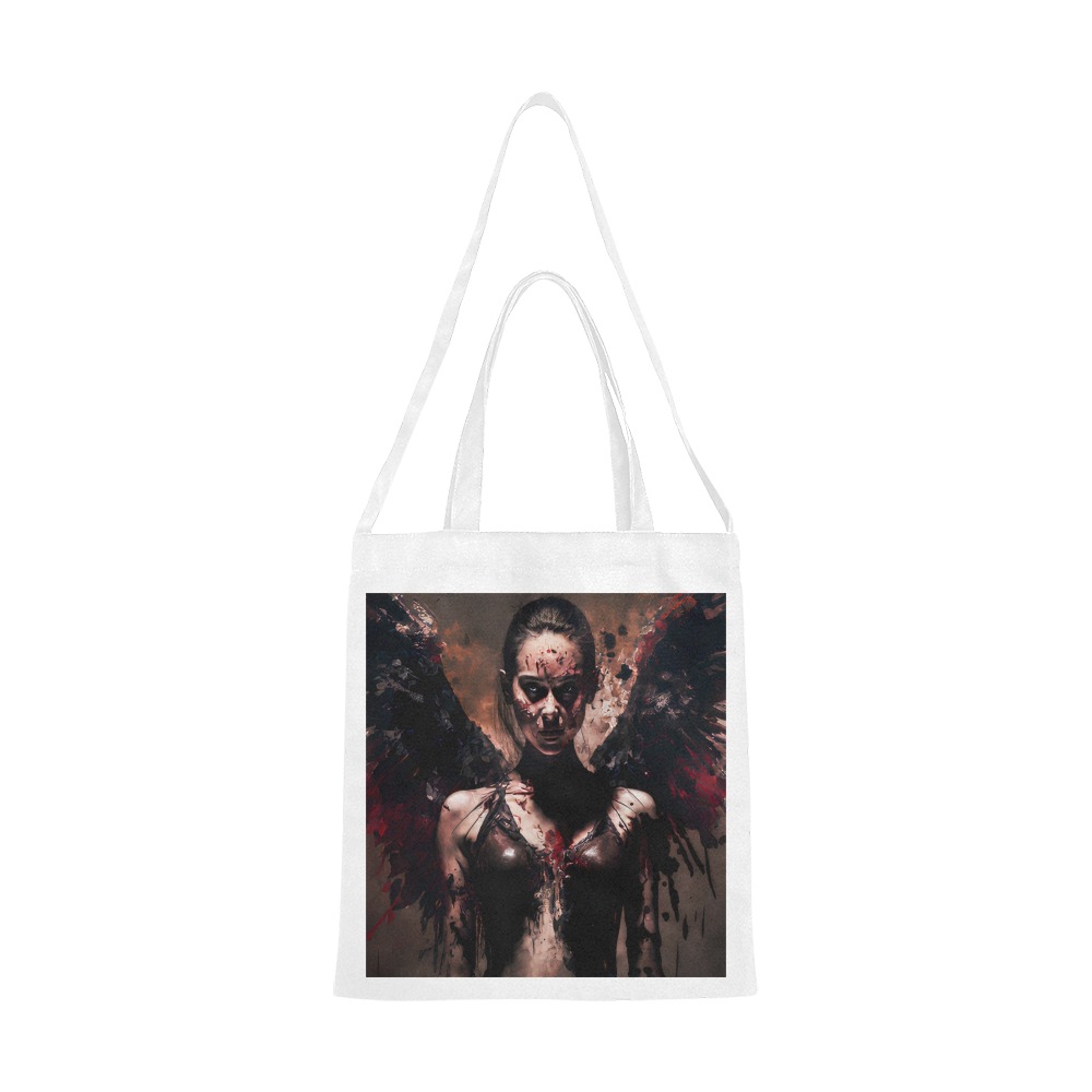 Angel of death Canvas Tote Bag/Medium (Model 1701)