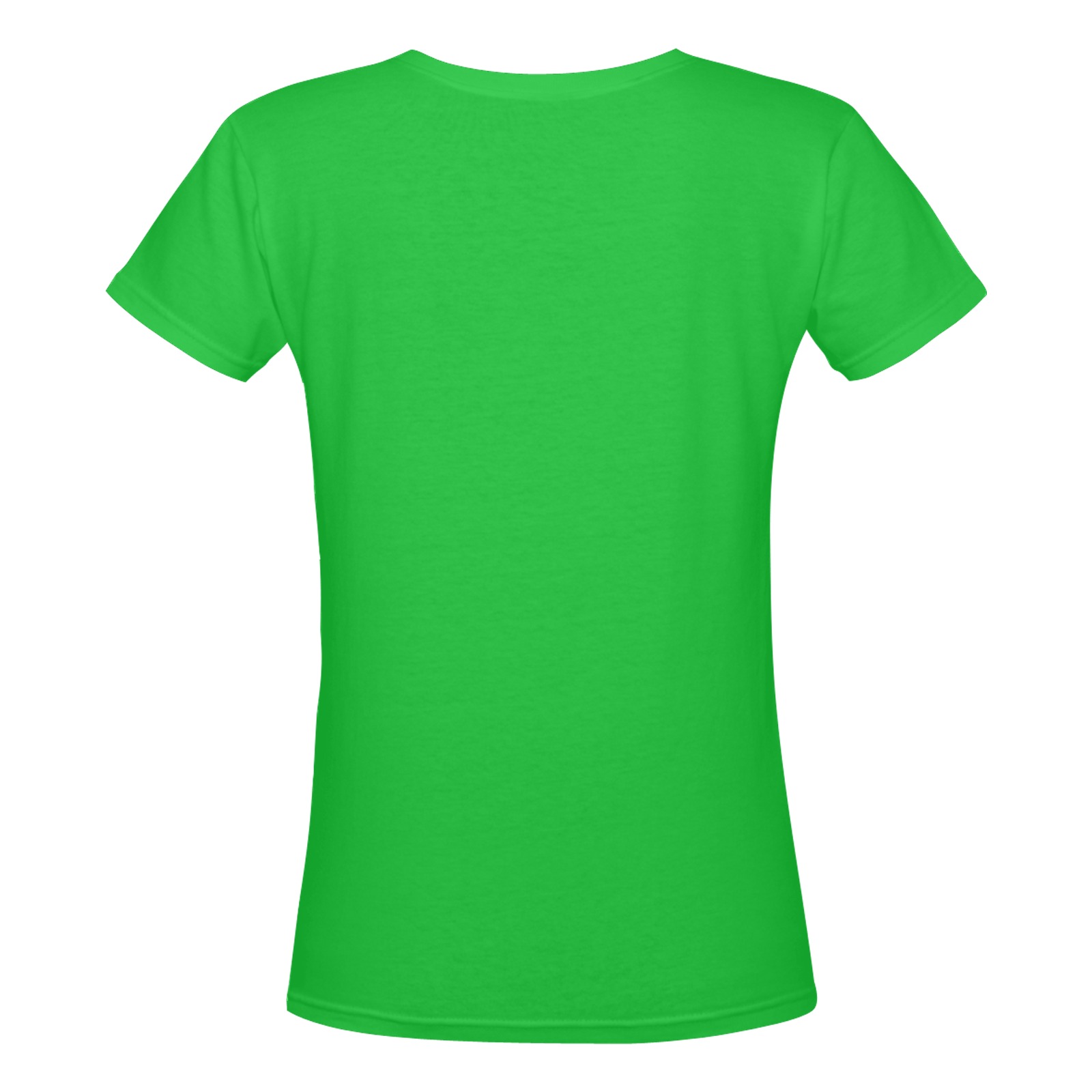 Eat Drink Dance Breakdance Green Women's Deep V-neck T-shirt (Model T19)
