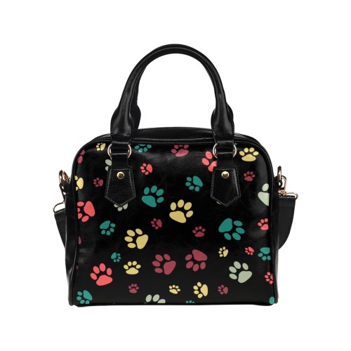Dog paw handbag Shoulder Handbag (Model 1634)