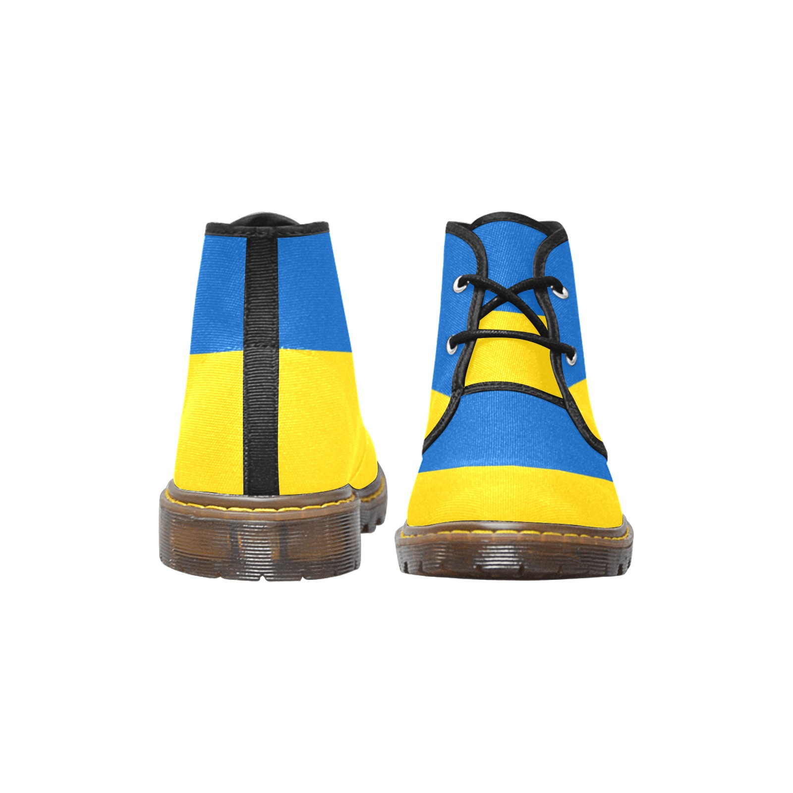 UKRAINE Men's Canvas Chukka Boots (Model 2402-1)