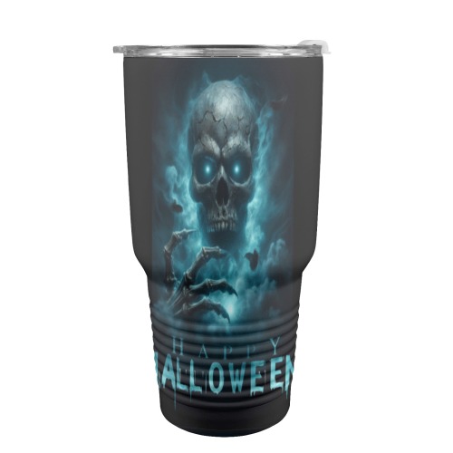 Happy Hello Ween 30oz Insulated Stainless Steel Mobile Tumbler