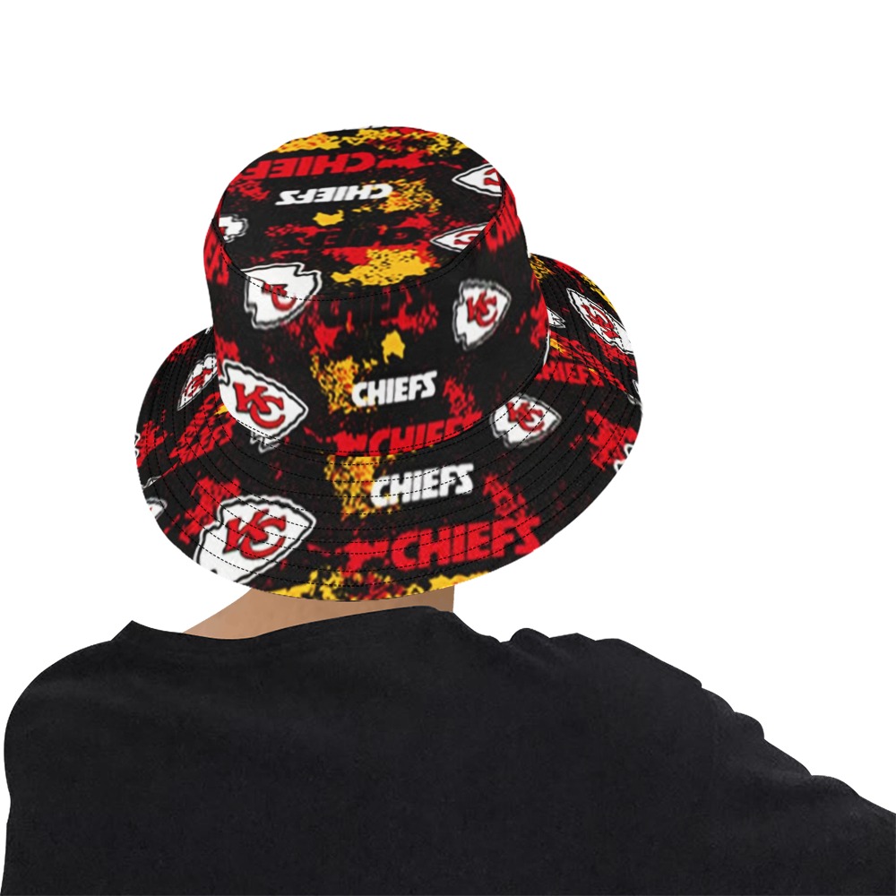 KC CHIEFS 1 All Over Print Bucket Hat for Men