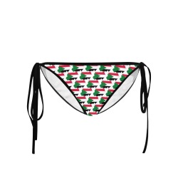 Sudan Flag Maps Custom Bikini Swimsuit Bottom