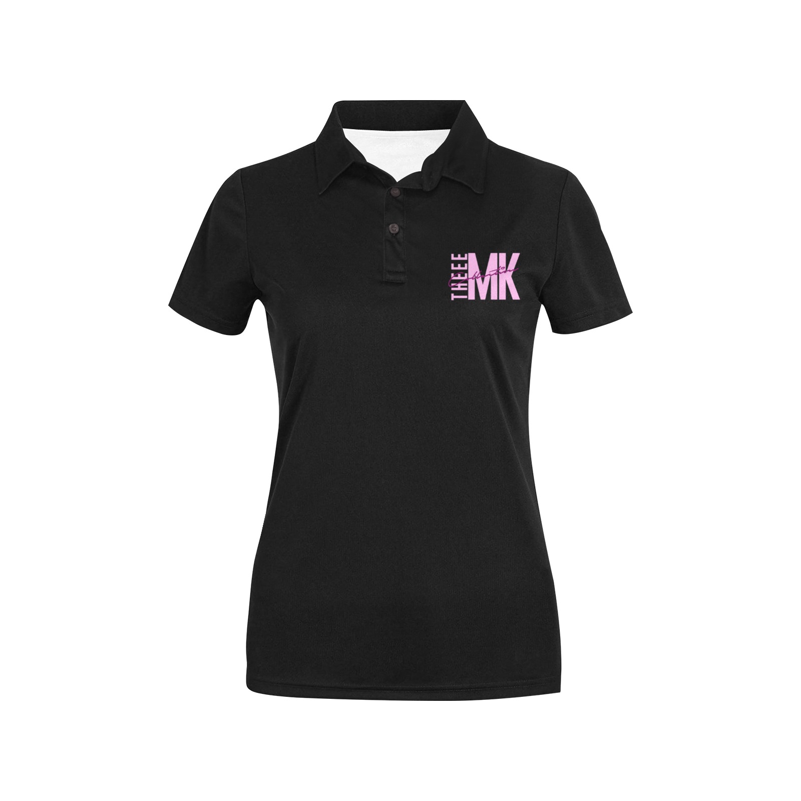 logo png Women's All Over Print Polo Shirt (Model T55)