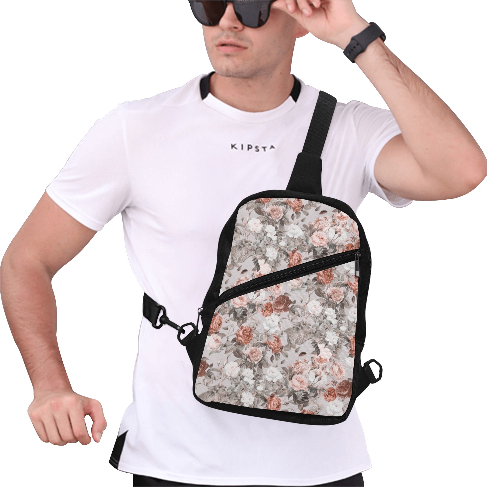 Blossom Men's Chest Bag (Model 1726)