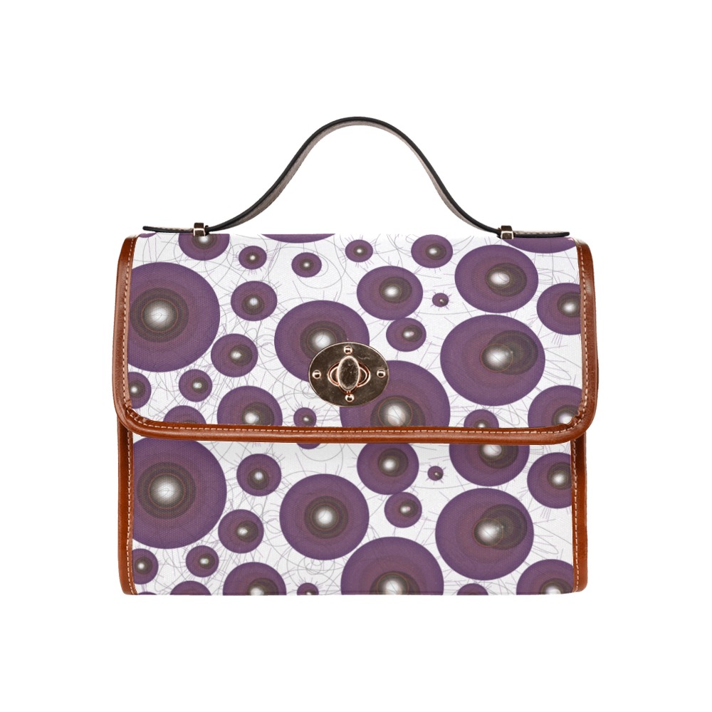 CogII2PU Waterproof Canvas Bag/All Over Print (Model 1641)