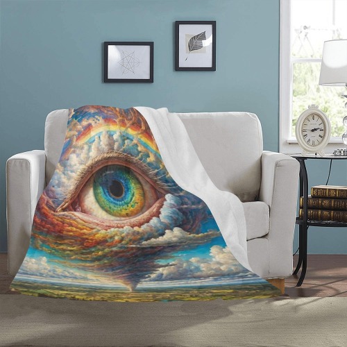 Eye Of The Storm Ultra-Soft Micro Fleece Blanket 43"x56"