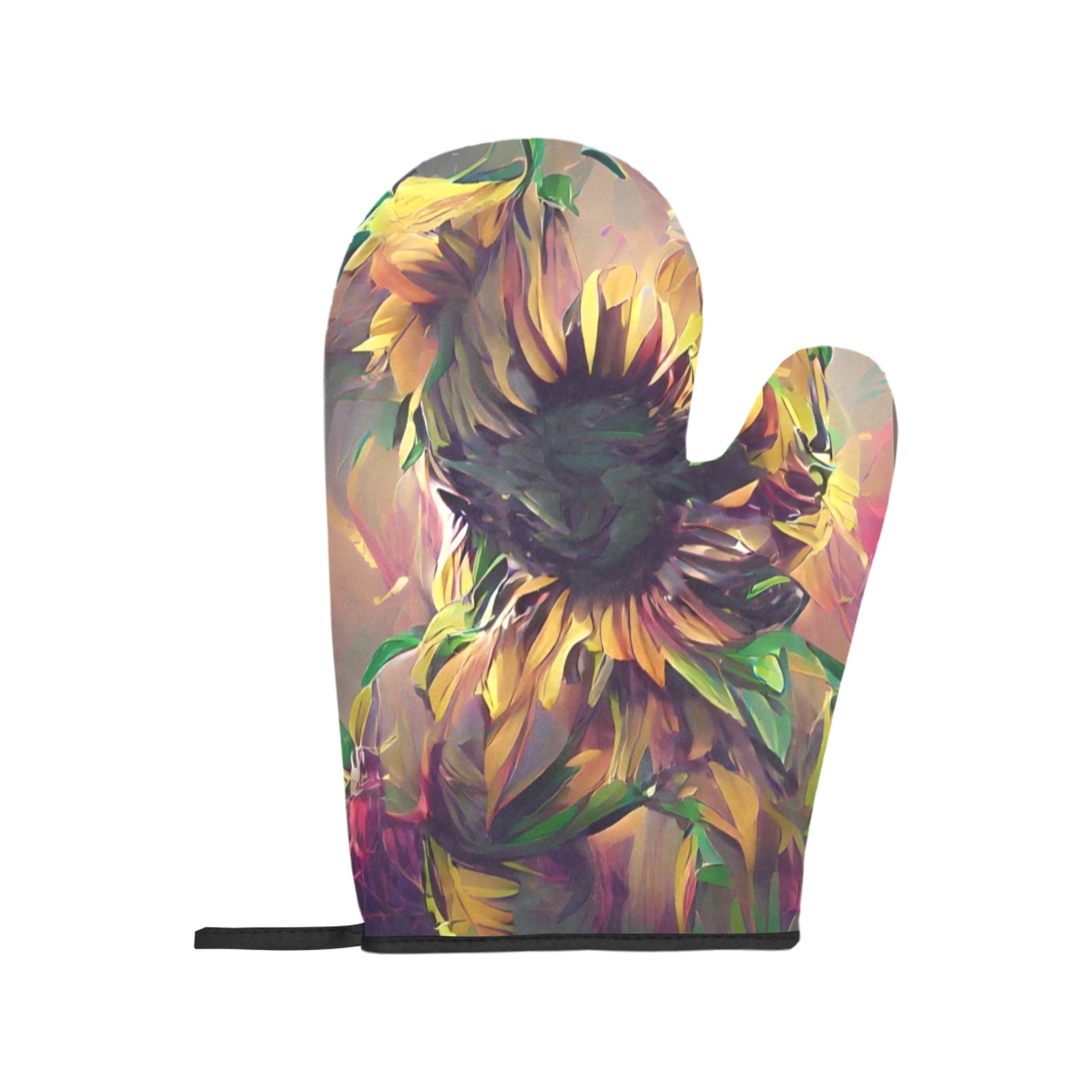sunflower_TradingCard Oven Mitt & Pot Holder