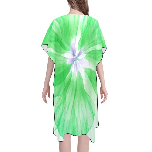 Cover Up for Her Mid-Length Side Slits Chiffon Cover Ups (Model H50)