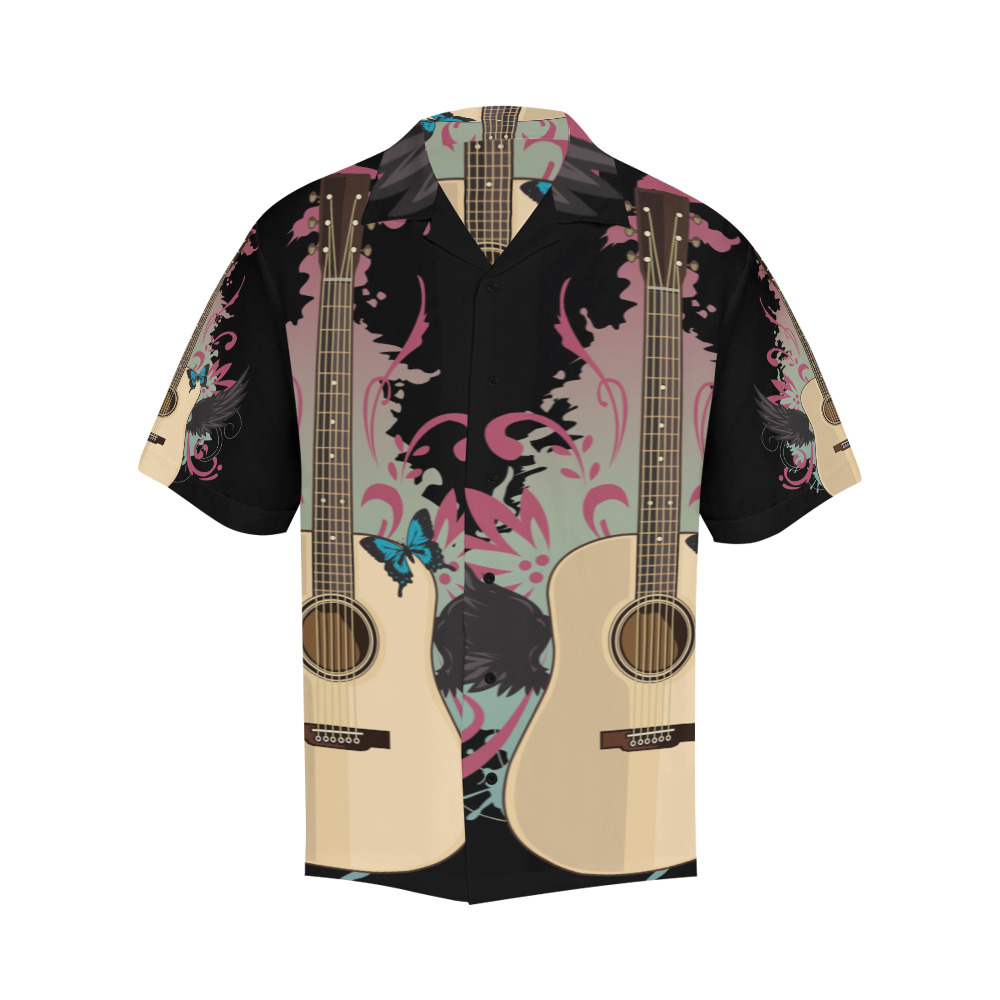 Guitar Vibes Hawaiian Shirt (Model T58)