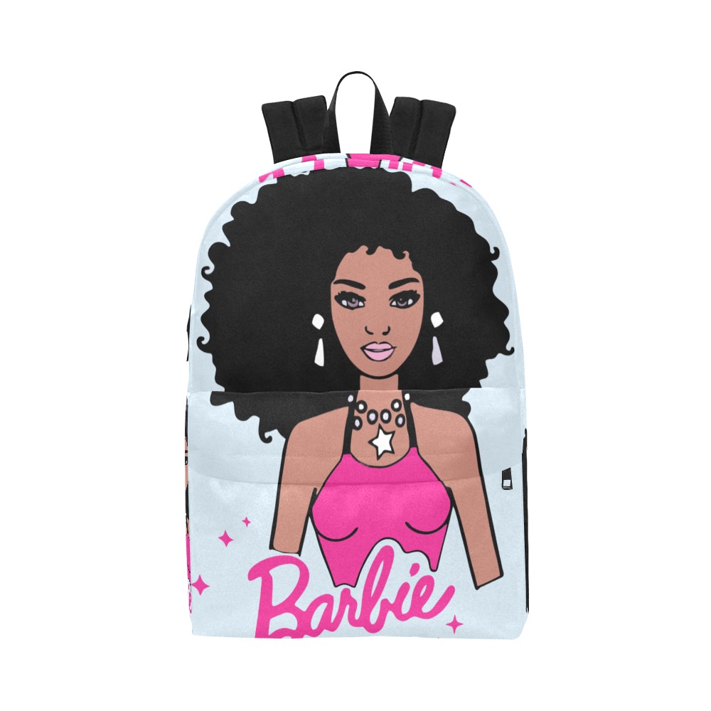 Afro Barbie Backpack Unisex Classic Backpack (Model 1673)