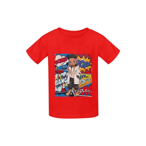 Dreadhead Boy Kid's  Classic T-shirt (Model T22)