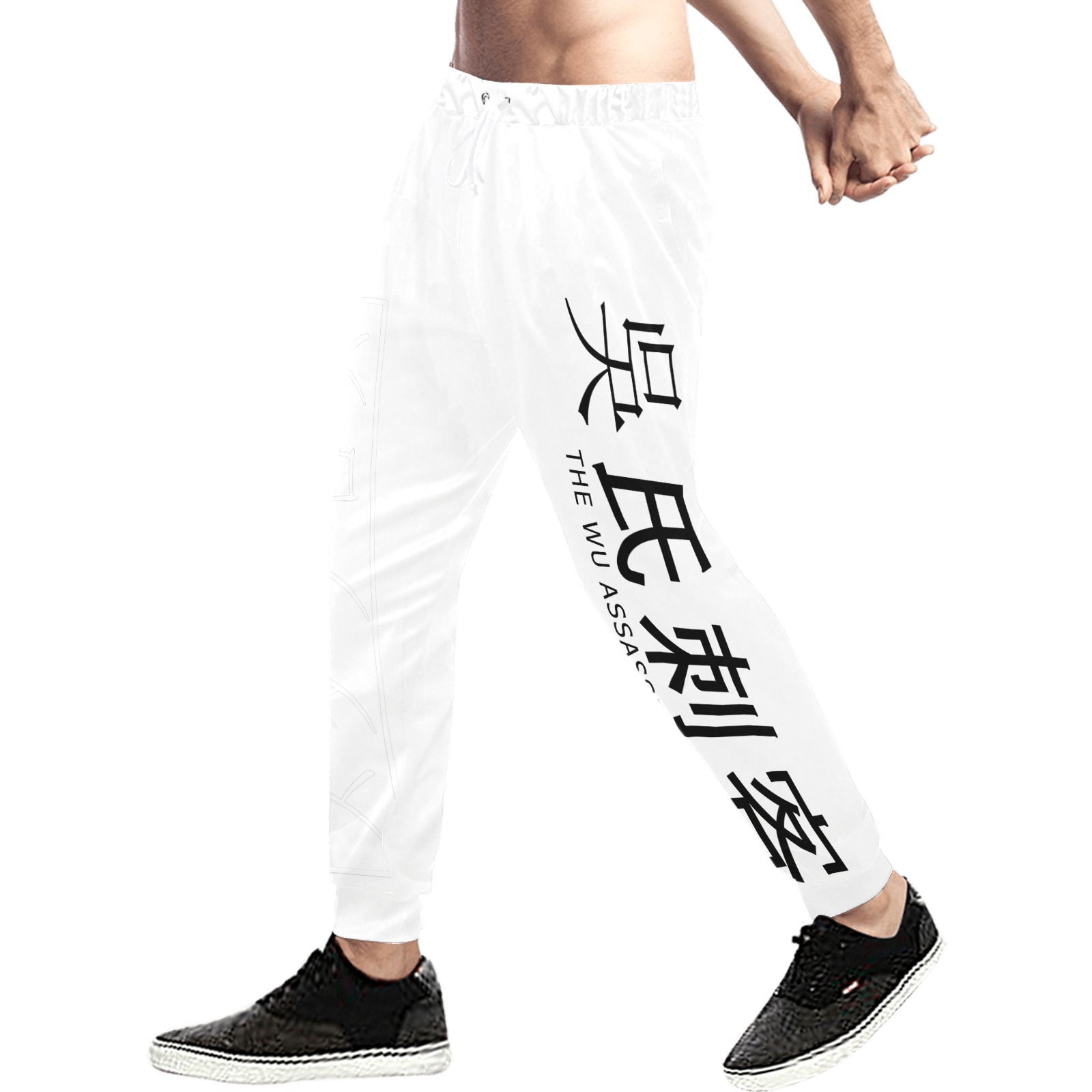 The Wu Assassins and Stavros Men's All Over Print Sweatpants (Model L11)