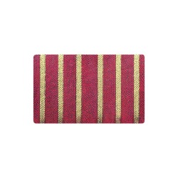 red and yellow striped Kitchen Mat 32"x20"