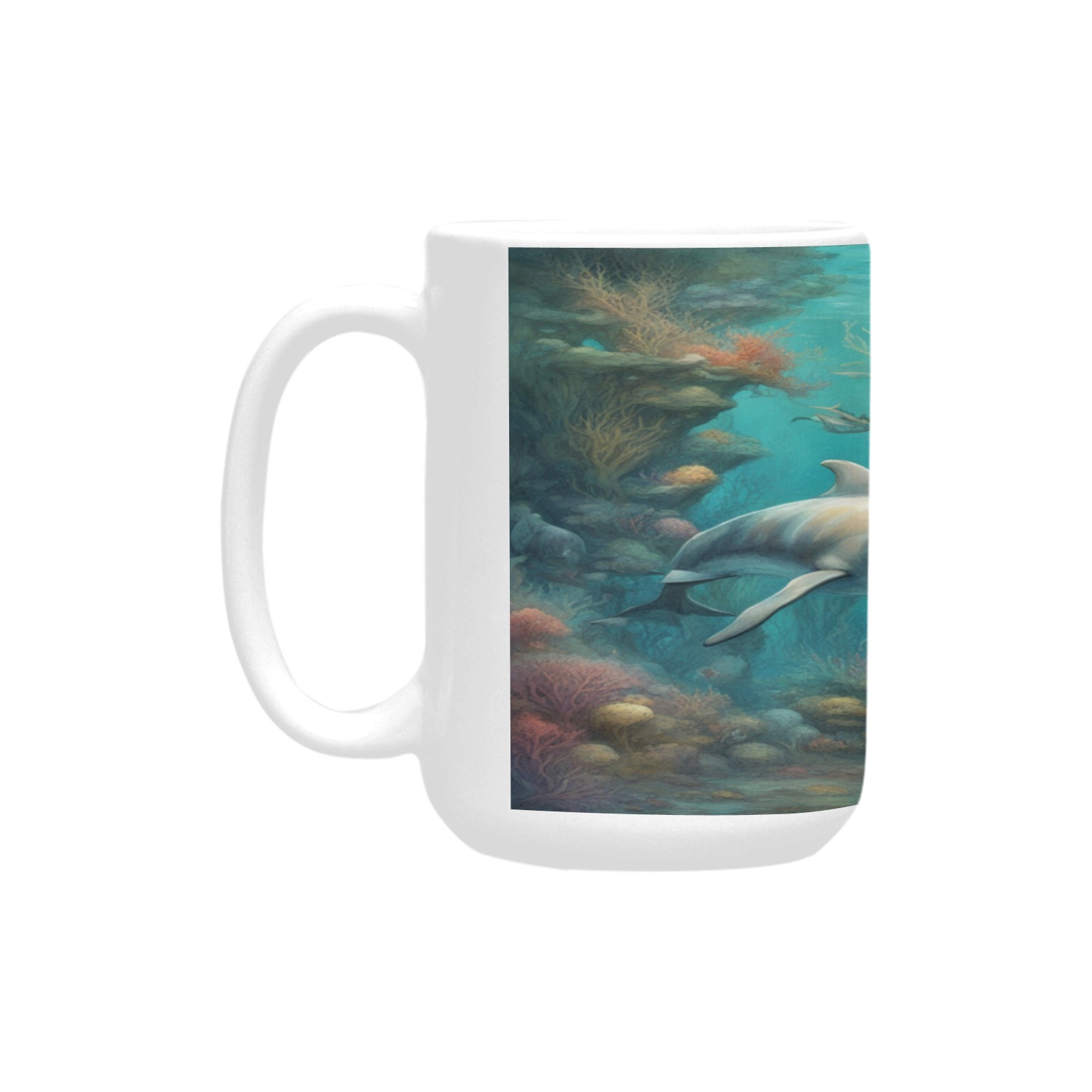 Dolphin Fantasy 7 Custom Ceramic Mug (15oz)