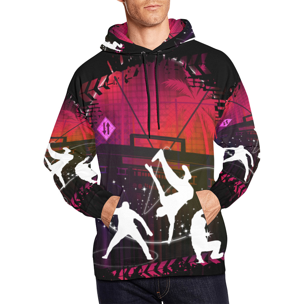 The Breakers All Over Print Hoodie for Men (USA Size) (Model H13)