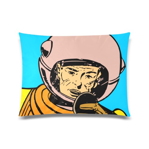 astronaut Custom Picture Pillow Case 20"x26" (one side)