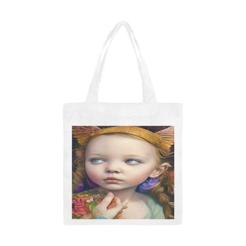 Pretty Girls 4 Canvas Tote Bag/Small (Model 1700)