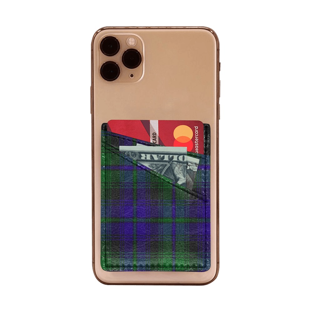 5TH. ROYAL SCOTS OF CANADA TARTAN Cell Phone Card Holder