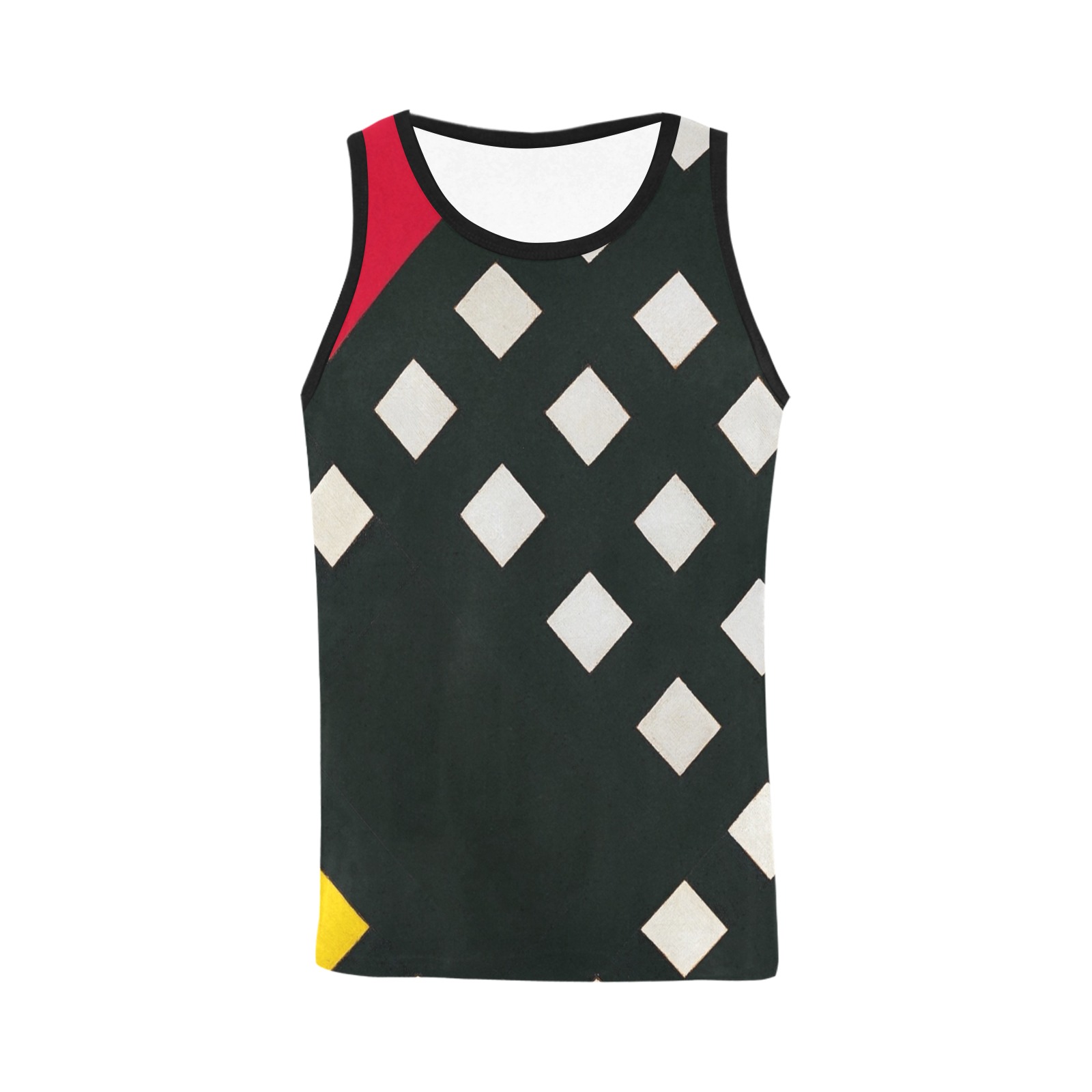 Counter-composition XV by Theo van Doesburg- All Over Print Tank Top for Men (Model T43)