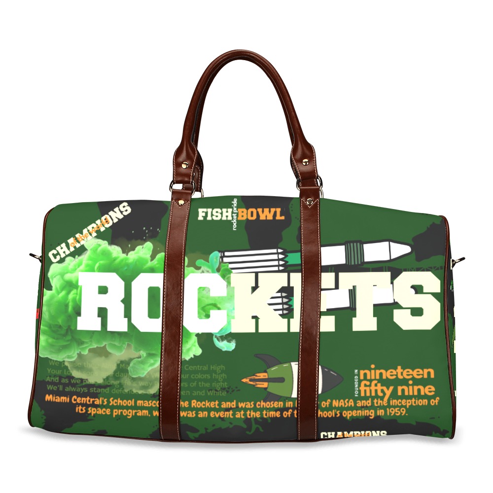 Rockets Death Row Waterproof Travel Bag/Large (Model 1639)