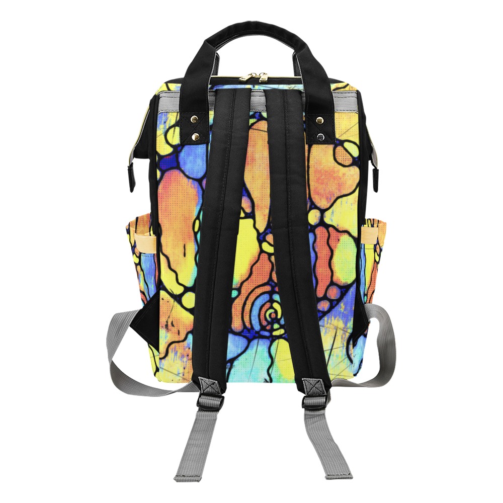 NEURO ART 6 Multi-Function Diaper Backpack/Diaper Bag (Model 1688)