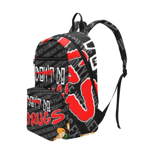 Dont Do Drugs Back Pack Large Capacity Travel Backpack (Model 1691)